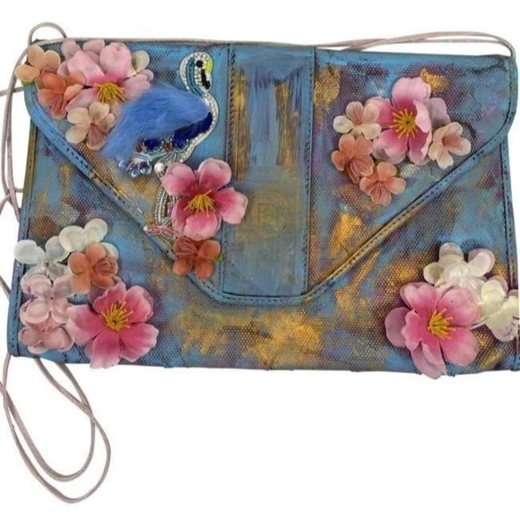 fendi customized multicolor canvas cross body bag - Picture 1 of 10